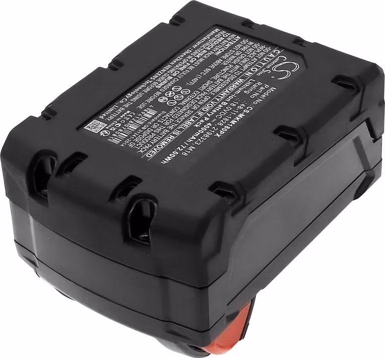 TECHTEK Batteria compatibile con [Milwaukee] 0880-20, 2601, 2601-21, 2601-22, 2602-20, 2602-22, 2602-22CT, 2602-22DC, 2603-20, 2603-22, 2603-22CT, 26