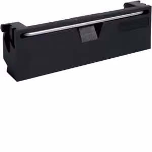 Hager, coperchio a battente per uscita cavi, serie Q3, colore nero, modello KLAQ129005
