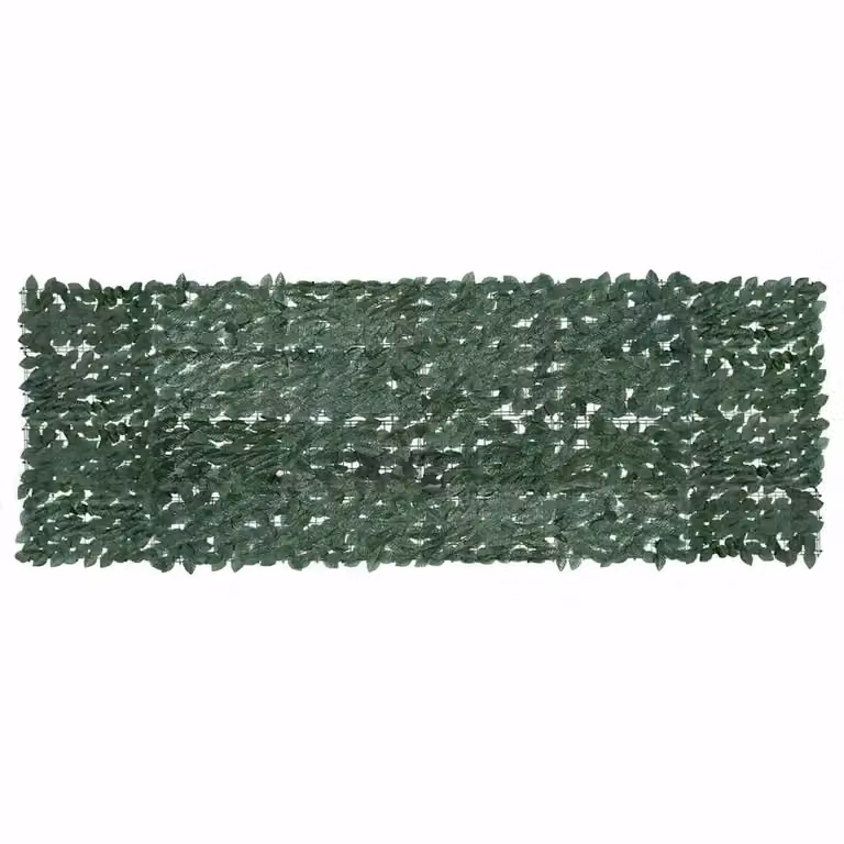 vidaXL Paravento da Balcone con Siepe Artificiale Verde, L 300 cm x H 100 cm