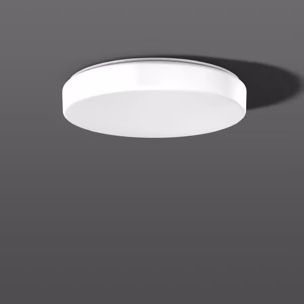 RZB Flat Polymero Kreis, LED, 4000 K, 2600 lm, IP40, bianco