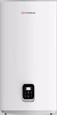 Scaldabagno Elettrico Elios Pro Compatto Idroweb con Doppio Serbatoio Smaltato Bianco 100 l
