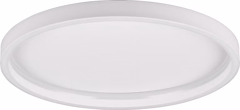 Plafoniera a LED - Bianco opaco - Ø 35 cm - Metallo