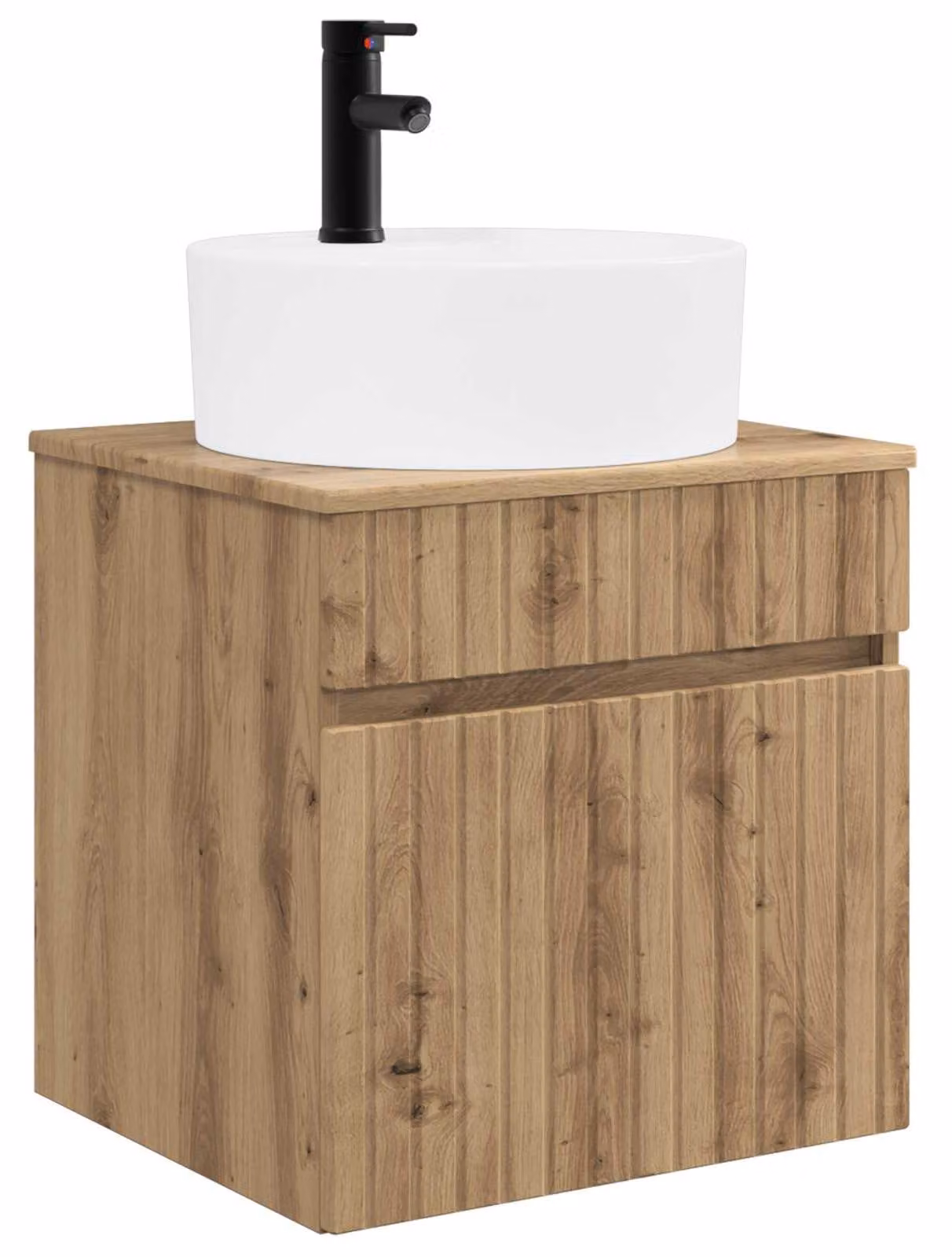 Mobile lavabo da parete Rovere Artigianale 49 x 44,5 x 65 cm