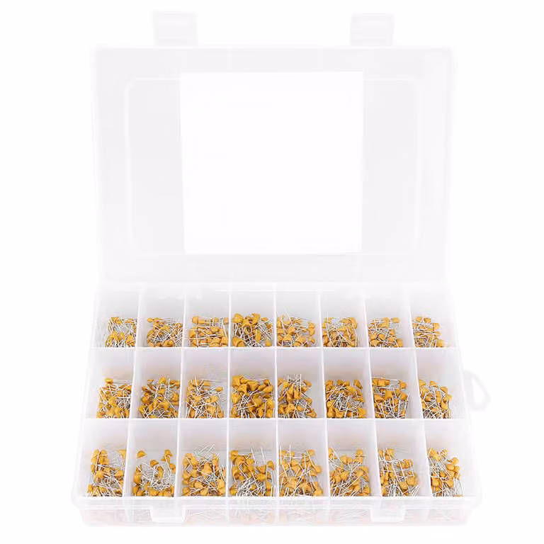 1200pcs 24 valori 50V 10pF?10uF condensatore ceramico monolitico Kit assortito