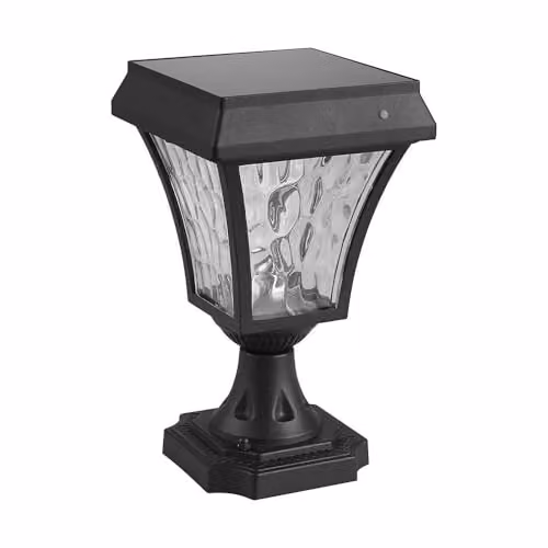 Lampione LED Solari da giardino Colore Nero Opaco 3in1 IP44