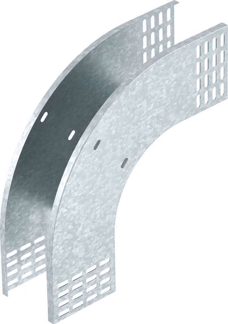 OBO Bettermann Vertr Curva verticale 90 gradi in caduta RBV 120 F FS (7007354)