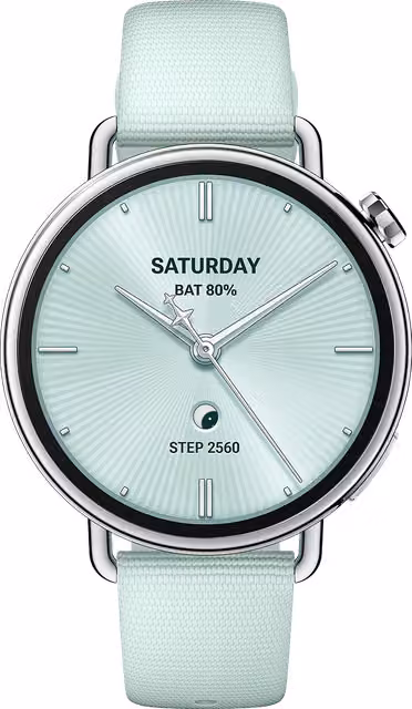 Xiaomi Watch S4 Cinturino in Fluororubber 41mm Verde Menta