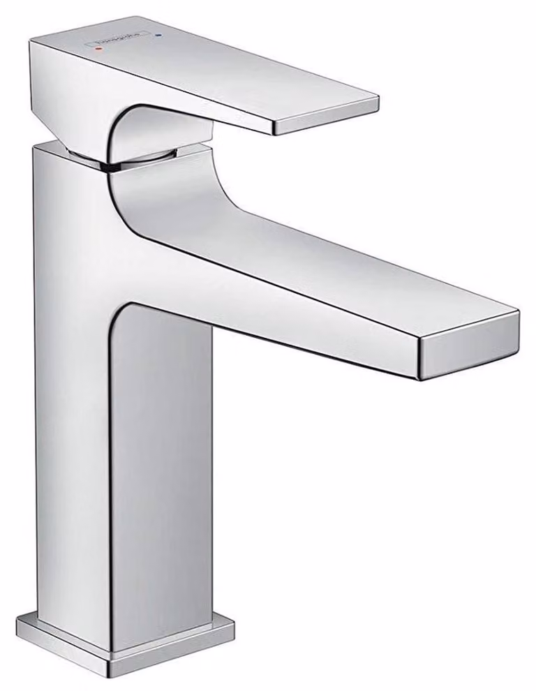Miscelatore monocomando per lavabo, cromato, con gruppo di scarico