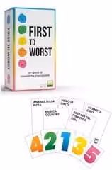 Gioco First to Worst YAS!GAMES multicolore