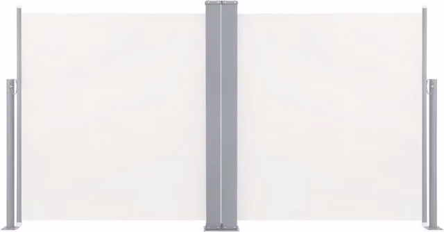 Tenda da sole laterale retrattile 100 x 600 cm crema 02_0007153