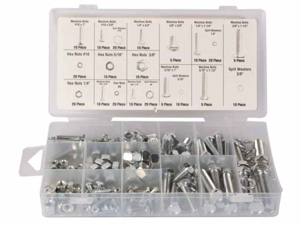Assortimento Dadi E Bulloni - 240 Pz