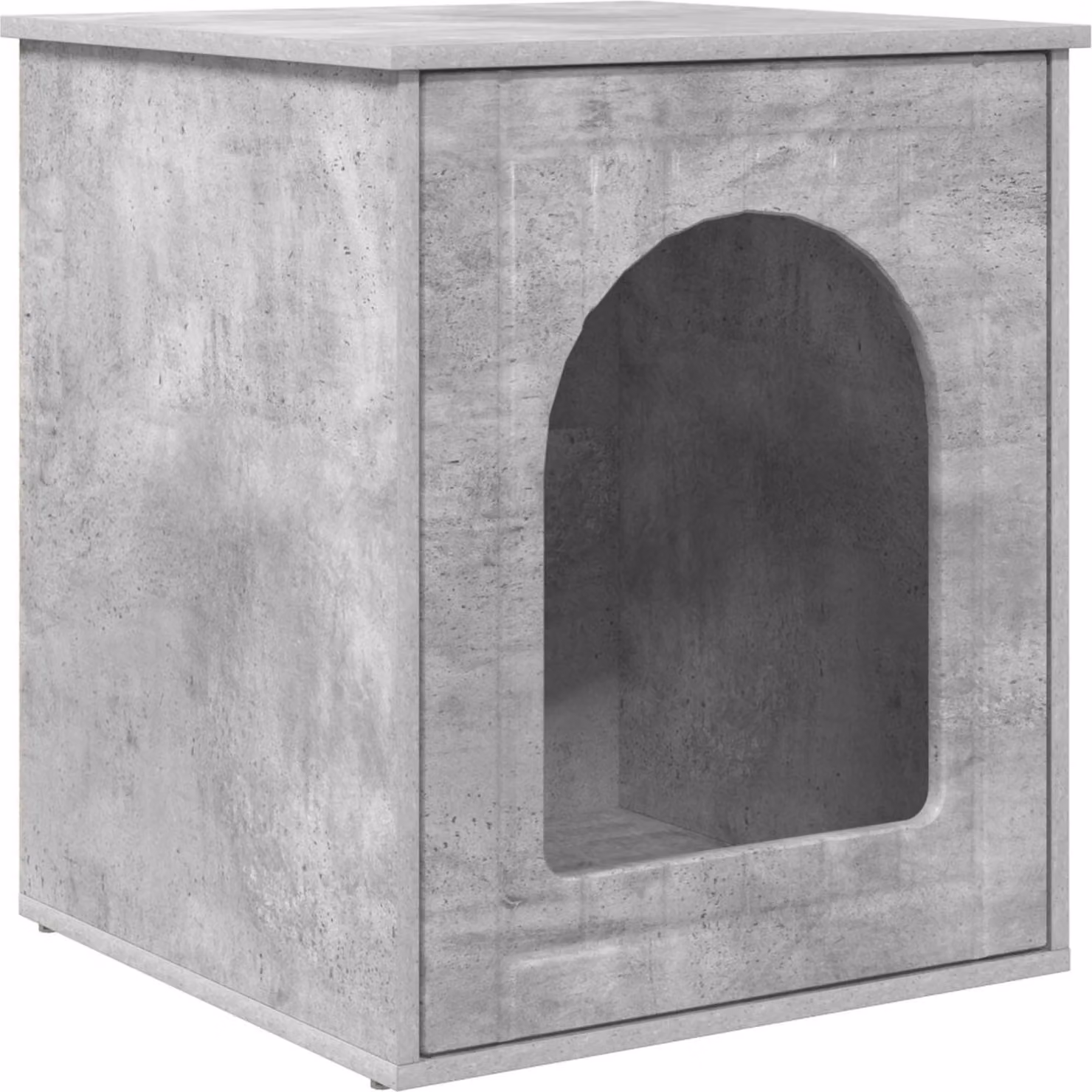 Casa per Gatti Calcestruzzo 53 x 52 x 62 cm Legno multistrato