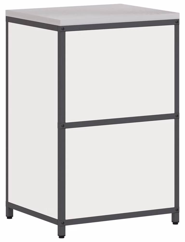 Stoccaggio in cucina HATTEM Bianco 60 x 50 x 92 cm Acciaio