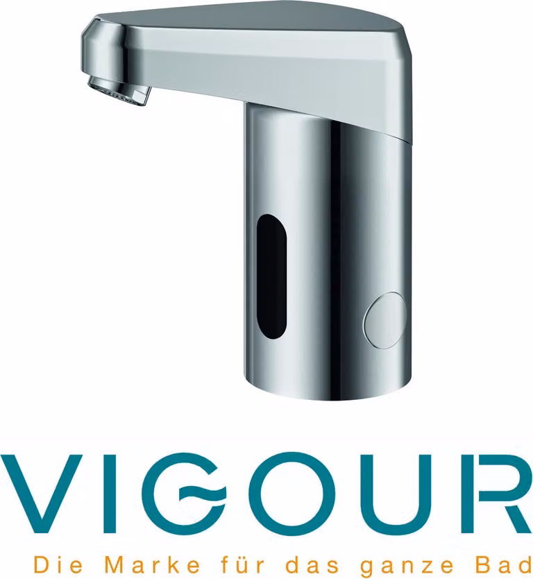 VIGOUR Clivia Plus Miscelatore per lavabo IR-Elettronica DB 20 230V Rete senza miscelatore cromato