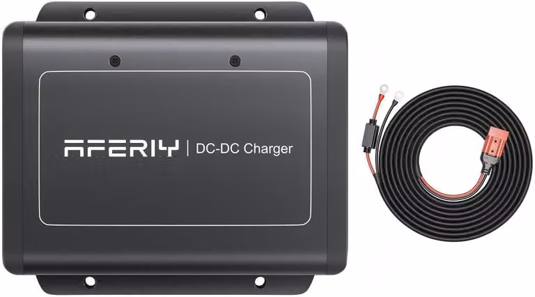 AFERIY AF-DC060 Caricabatterie DC-DC 580 W, da 12/24 V a 48 V, per power station, camper e campeggio