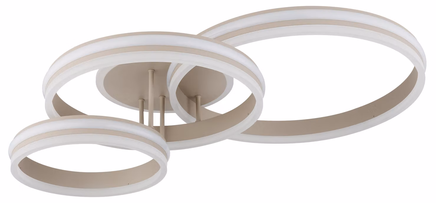 GLOBO Lighting, plafoniera RUBIO, beige, dimensioni 79,50 x 50 x 22 cm