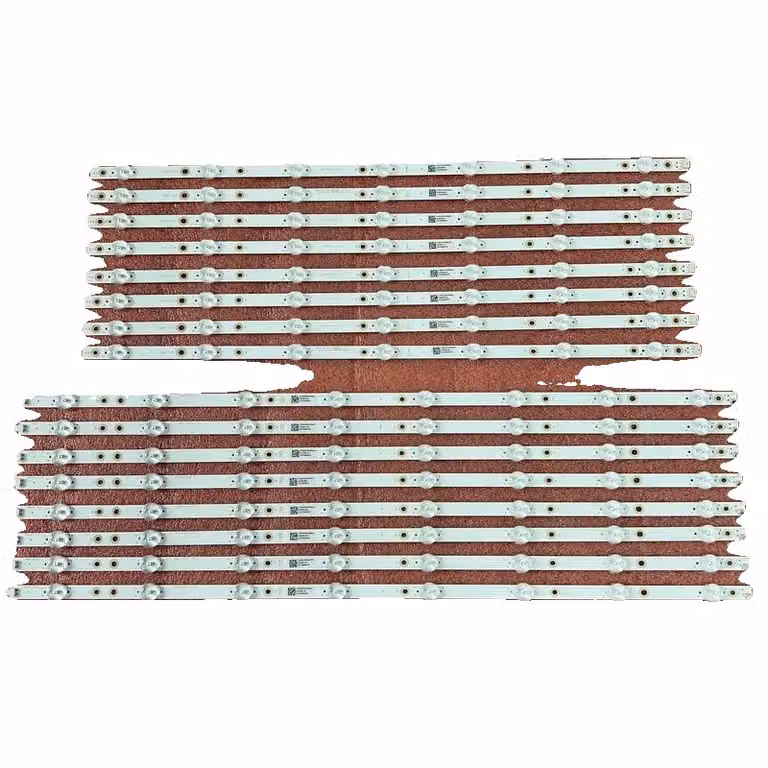 Strisce di retroilluminazione a LED, 16 pezzi, compatibili con 58PUS8505/12 e 58PUS8555