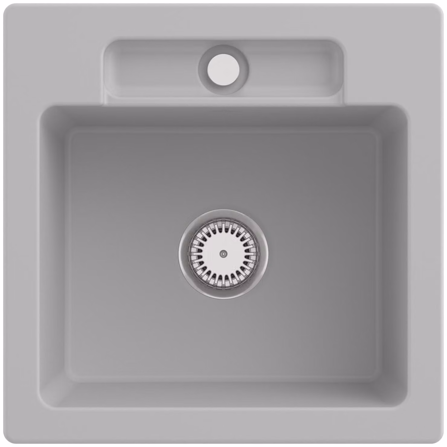 Lavello Villeroy&Boch, lavello da cucina Siluet 50 S Steam 510x510mm, larghezza base 50cm