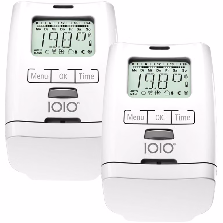 2 pezzi HT 2000 Termostato elettronico per radiatori Germany