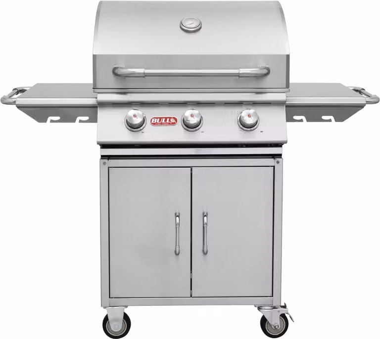 Barbecue a gas GPL Bull Steer con carrello