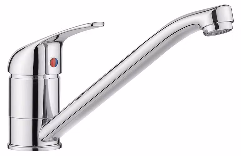 Solidchoice - Rubinetto da cucina tradizionale con bocchetta girevole