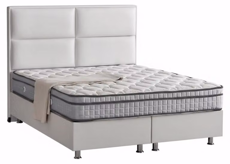 Letto di alta qualità dal design moderno, ideale per un riposo confortevole