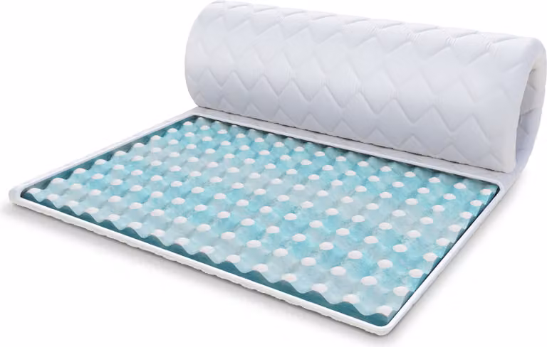 Letto supplementare in schiuma profilata RavineBlue 160x200cm 4cm