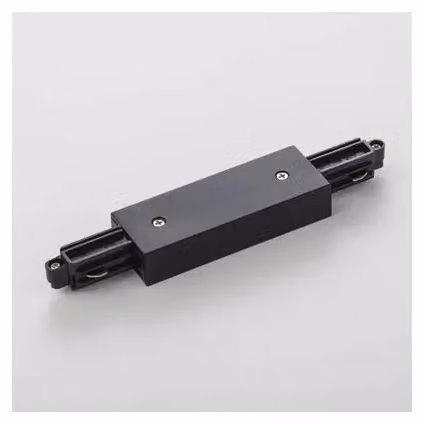ARELUX MINITRACK 1c: connettore lineare e alimentatore, colore nero