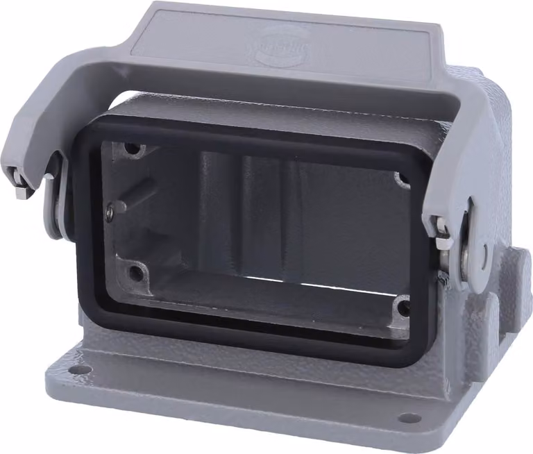 Connettori motore HARTING Han 10B Drive con 1 staffa 1 staffa di bloccaggio Easy Lock - 1 pezzo