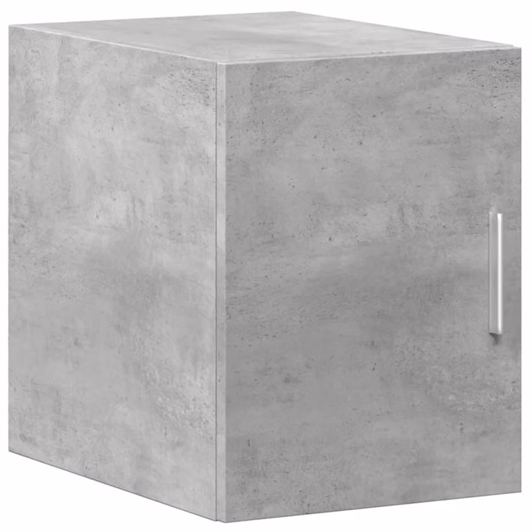 Mobile a Parete Grigio Cemento 30x42,5x40 cm Legno Multistrato