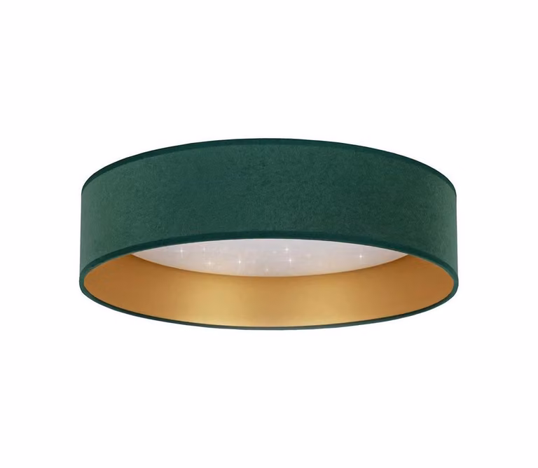 Brilagi - Plafoniera LED VELVET STAR LED/24W/230V d. 40 cm 3000K/4000K/6400K verde/oro