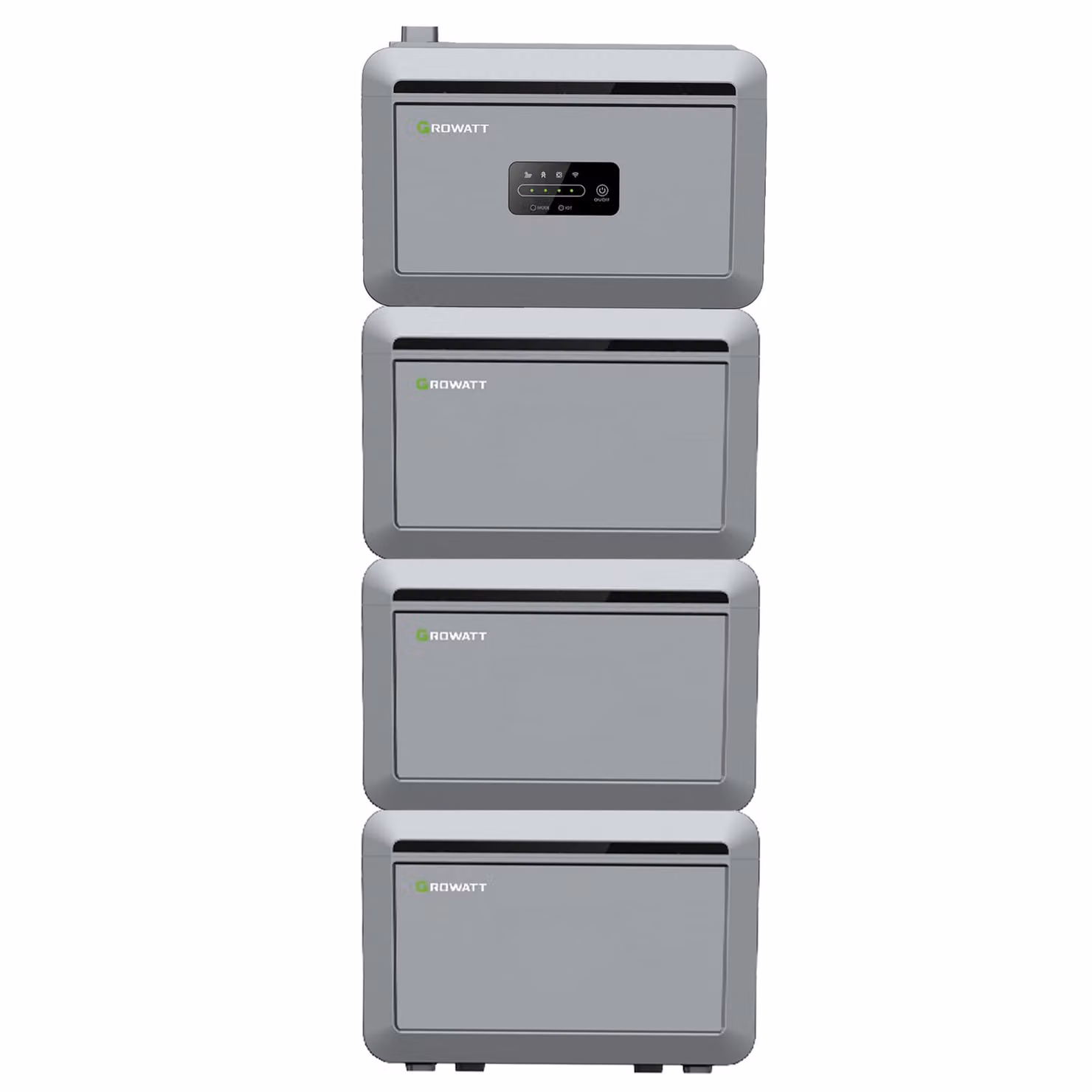 Growatt NEXA 2000 Accumulatore all in one (2048WH) con 3 batterie di estensione, facile installazione, stazioni elettriche da balcone, IP66