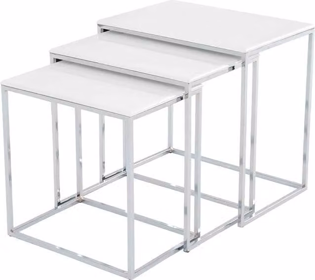 Modern Grau Couchtisch 3x Couchtische Wohnzimmer Hochwertig Möbel Designer