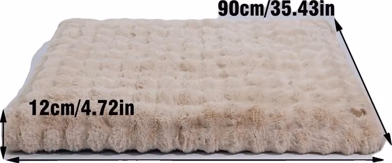 Cuccia per cani, materiale ultra morbido, rivestimento sfoderabile, color cachi 2XL
