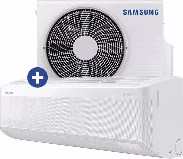 Condizionatore Samsung WindFree Avant S2 Split Mobile da 12.000 BTU 3,5kW Bianco con Wi-Fi e AI Classe Energetica A+++/A++ e SolarCell
