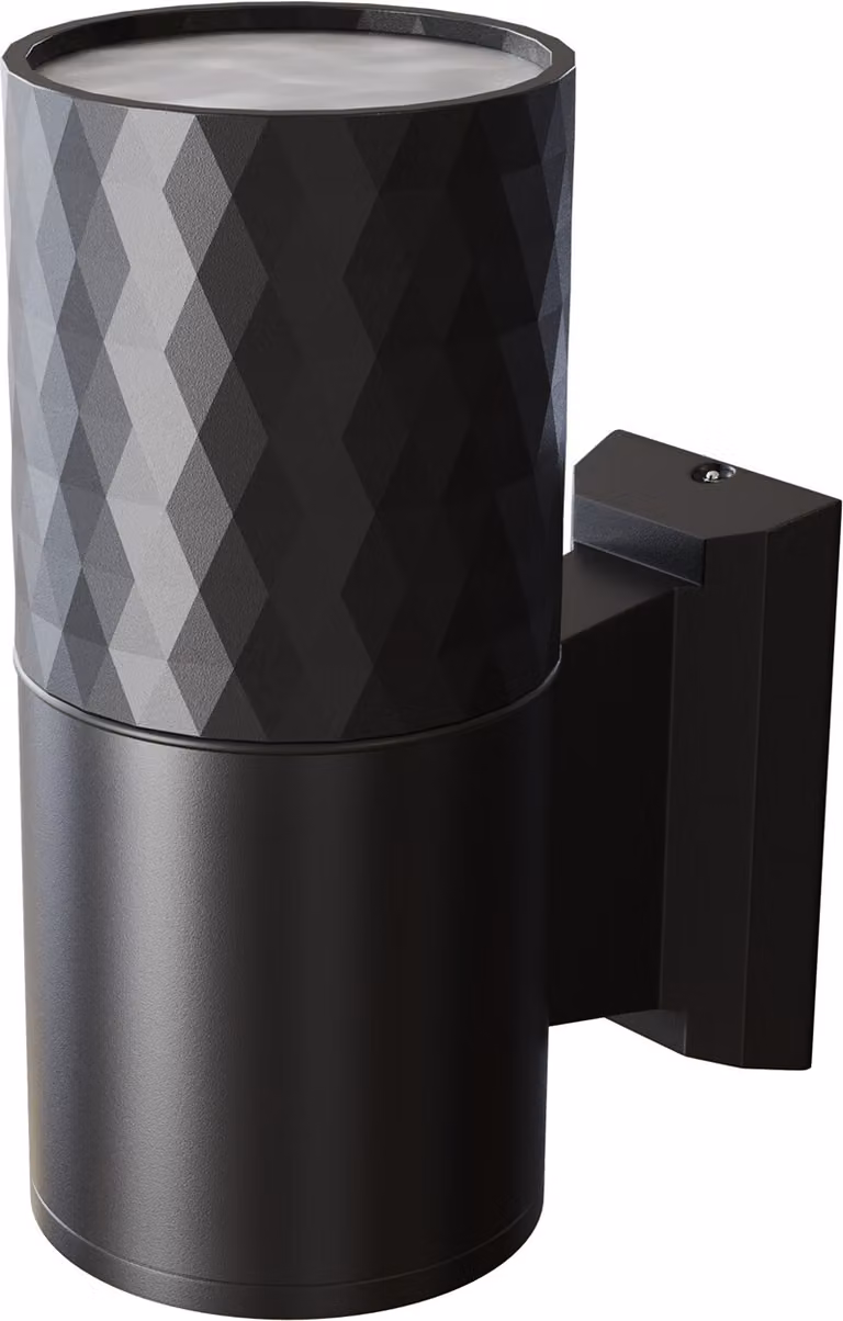 Maytoni luce da esterno nera GU10 50W Bowery IP54 portalampada resistente alle intemperie