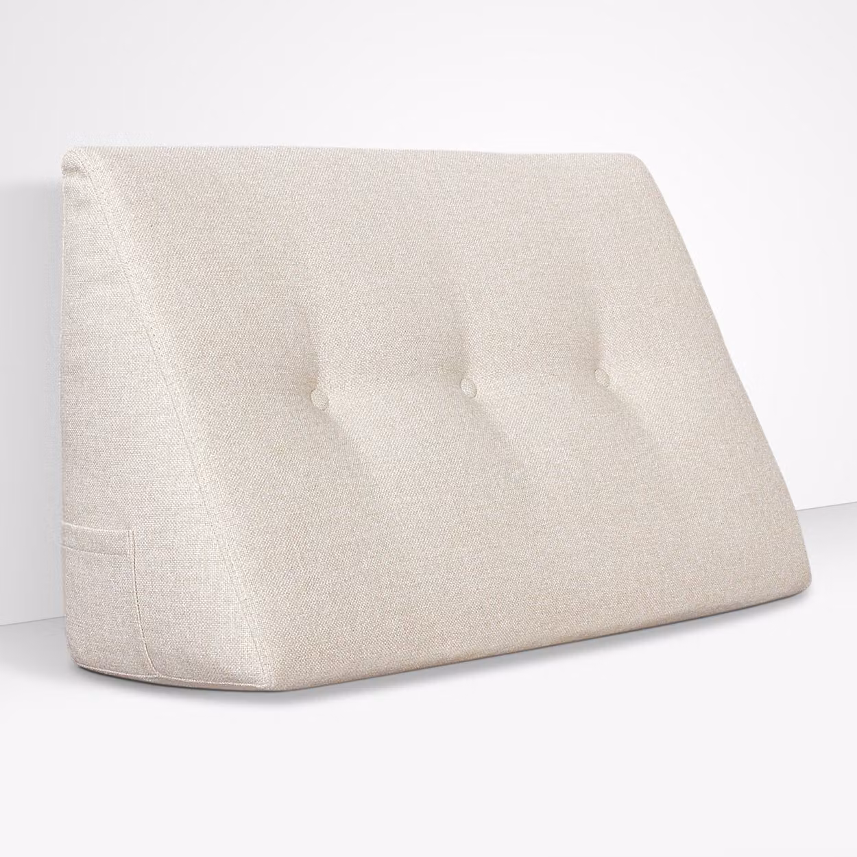 Cuscino da Lettura a Cuneo Chill Pillow 60 cm x 26 cm Crema