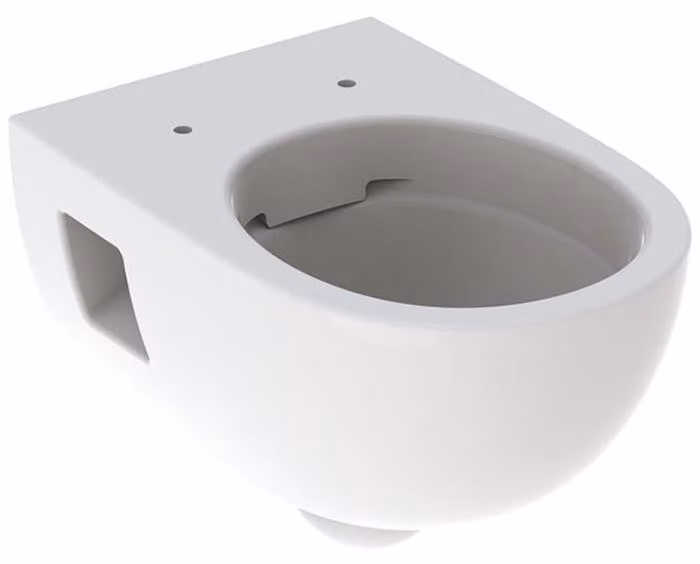 Geberit WC sospeso RENOVA Rimfree, design semichiuso bianco