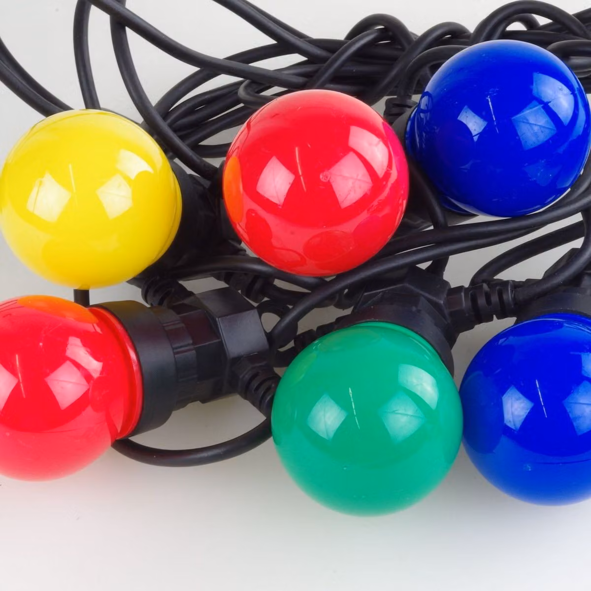 LEX Catena luminosa LED da 20 luci per interni ed esterni, IP44, 10 m