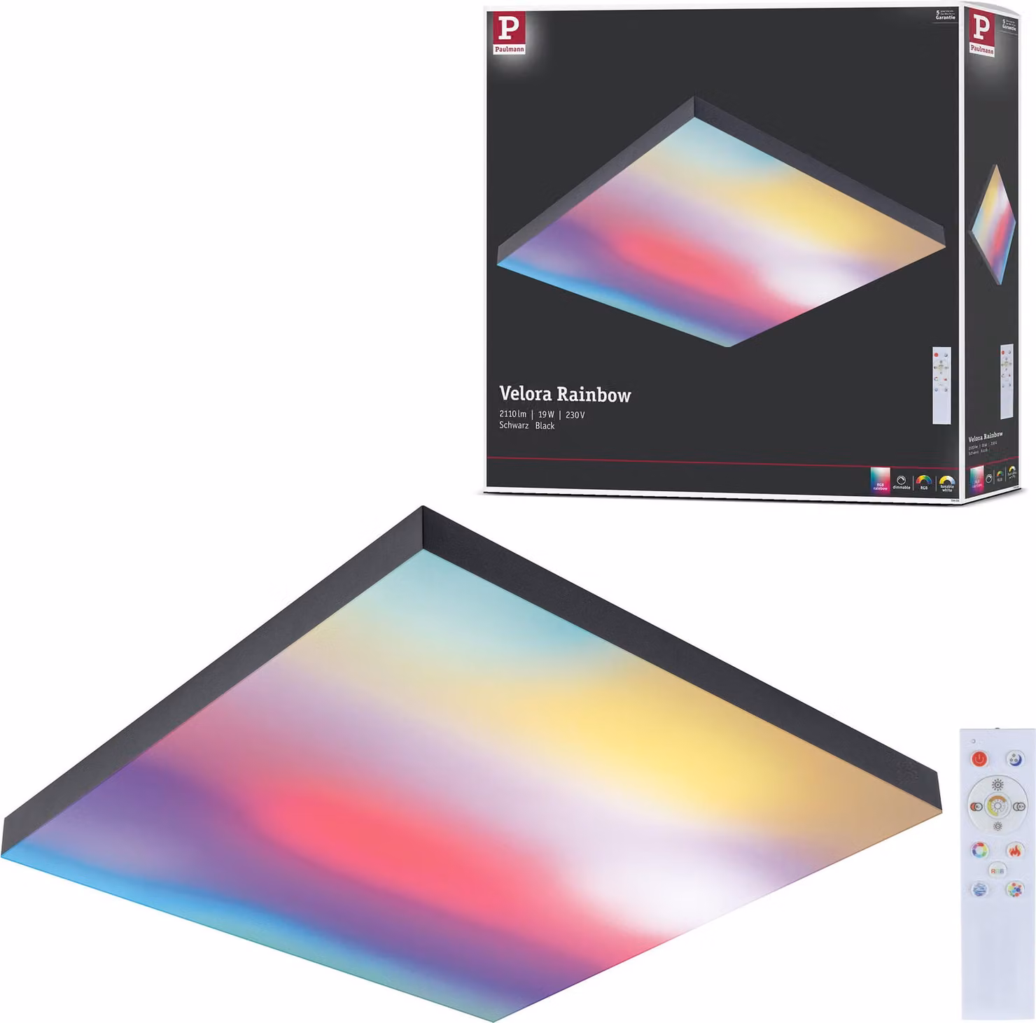Paulmann LED Panel Velora Rainbow
