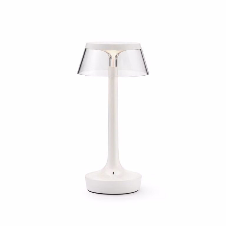 Flos - Bon Jour Unplugged - Lampade portatili - Almost White
