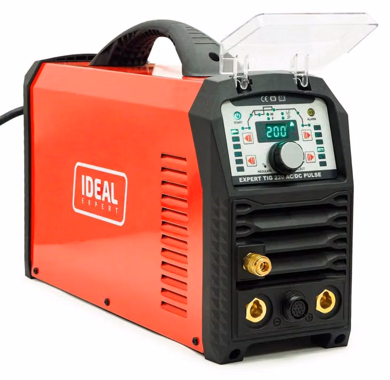 Saldatrice TIG AC/DC a impulsi, 220A - Inverter IGBT per alluminio e acciaio inossidabile