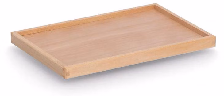 Coperchio della scatola in legno di faggio, 30 x 20 cm