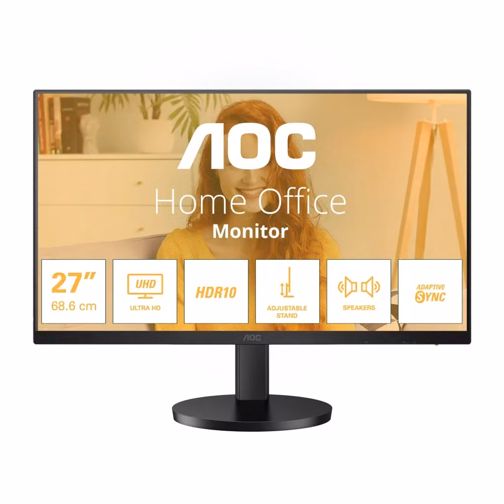 Monitor PC AOC U27B3AF da 27 pollici 4K Ultra HD LED IPS Nero – 2