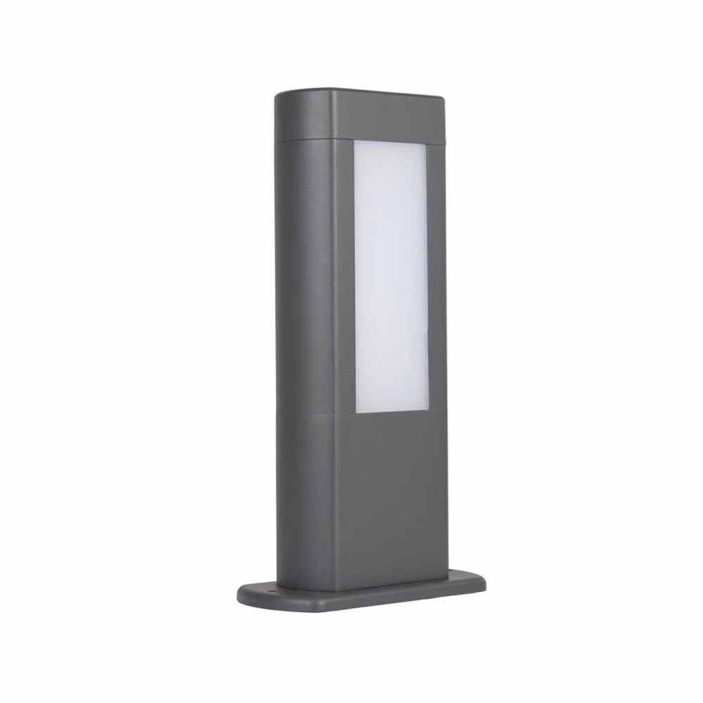 Palo luminoso da esterno 30 cm LED 8W grigio scuro IP54 SU-MA Evo GL15401