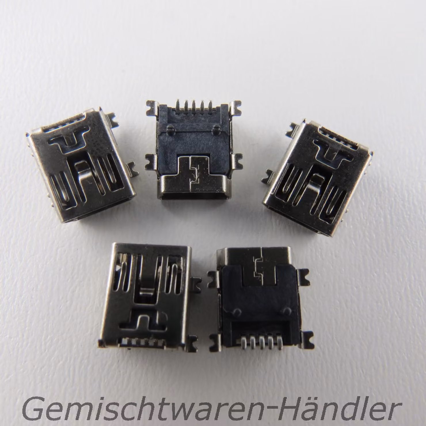 Connettore femmina Mini USB a 5 pin, montaggio superficiale (SMT)