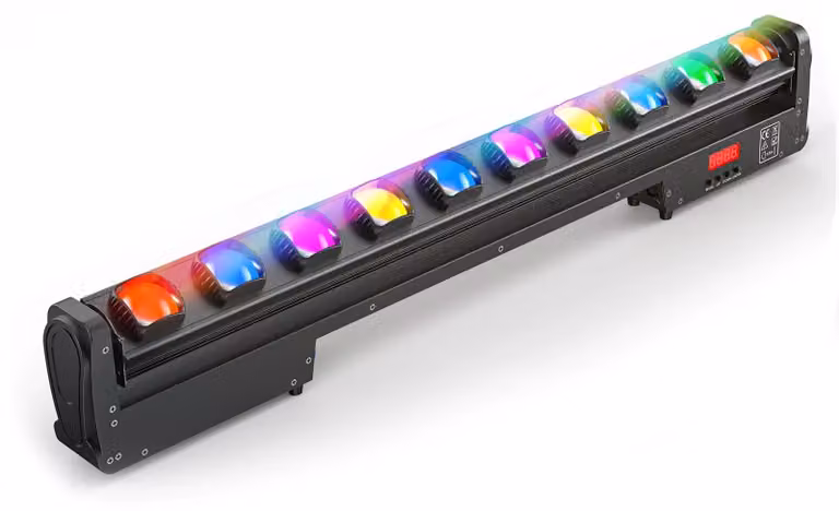 Illuminazione a LED da parete - Lampada da parete a LED - Proiettore a parete - Illuminazione RGBW - Faretto da palco - Potenza: 250W