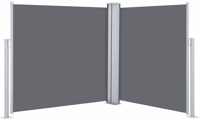 Tenda da Sole | Tenda parasole Laterale Retrattile Antracite 100x600 cm