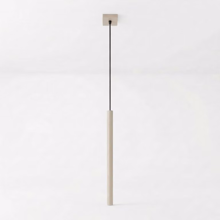 Lampada a sospensione VICTORIA color taupe 1xG9x8W in metallo, dimensioni: 114x8x8 cm, IP20, Pure Lume