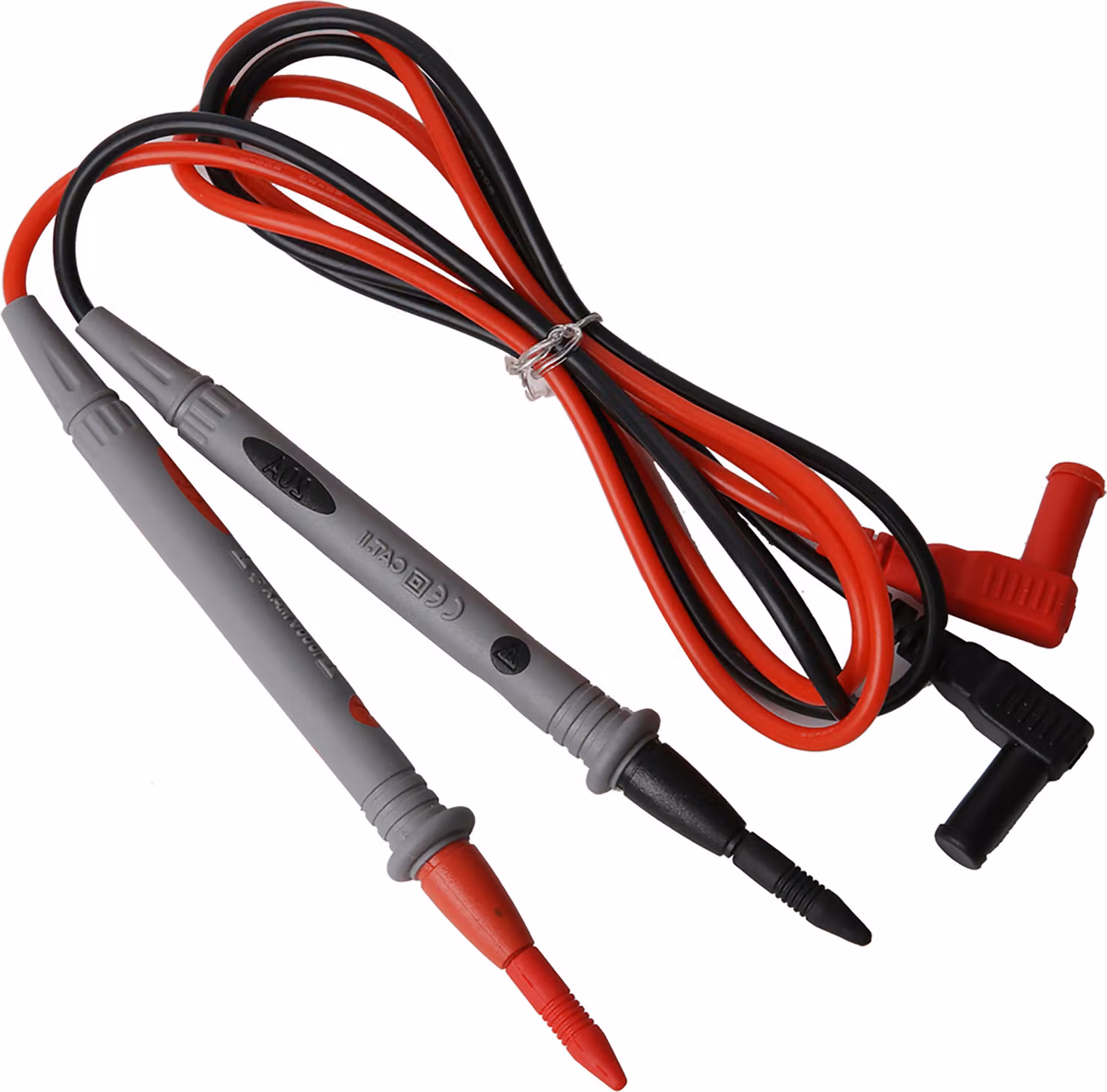 2pcs AC/DC 1000V Silicone Multimetro Test Leads Sonda Test Pen Elettricista Tester 20A